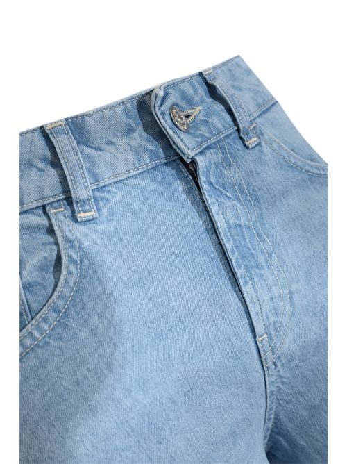 Jeans Marlen wide leg in denim fisso di lyocell DONDUP | DP775 DF0266D MC6800